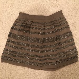 Club Monaco Beaded Skirt